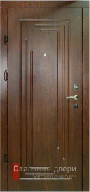 Стальная дверь МДФ №45 с отделкой МДФ ПВХ