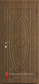 Стальная дверь МДФ №509 с отделкой МДФ ПВХ