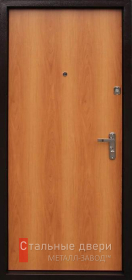 Стальная дверь Винилискожа №64 с отделкой Ламинат