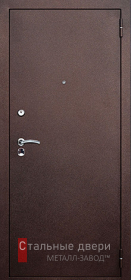 Стальная дверь С зеркалом №71 с отделкой Порошковое напыление