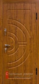 Стальная дверь МДФ №383 с отделкой МДФ ПВХ