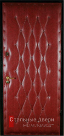 Стальная дверь Винилискожа №64 с отделкой Винилискожа