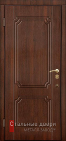 Стальная дверь Недорогая зимняя дверь с терморазрывом №14 с отделкой МДФ ПВХ
