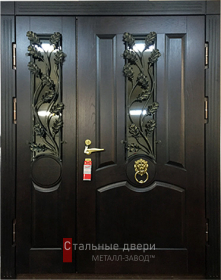 Стальная дверь Парадная дверь №35 с отделкой Массив дуба