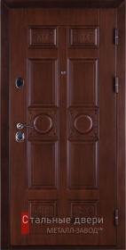 Стальная дверь Парадная дверь №383 с отделкой Массив дуба