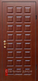 Стальная дверь МДФ №35 с отделкой МДФ ПВХ