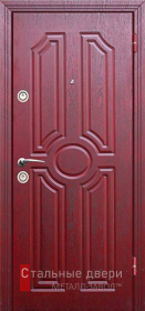 Стальная дверь Термостойкая дверь коттедж №44 с отделкой МДФ ПВХ